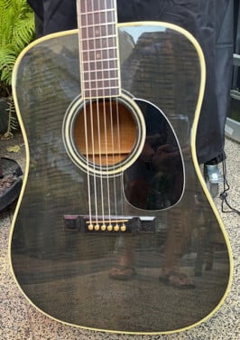 Prachtig akoestische gitaar Terada.