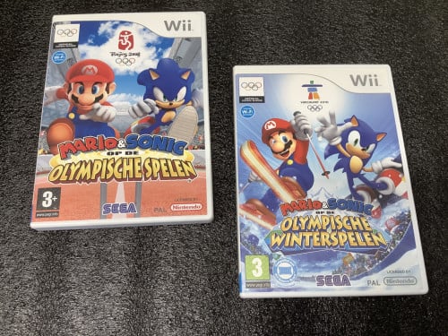 Nintendo Wii spel :Mario & Sonic op de Olympische Spelen + Winterspelen