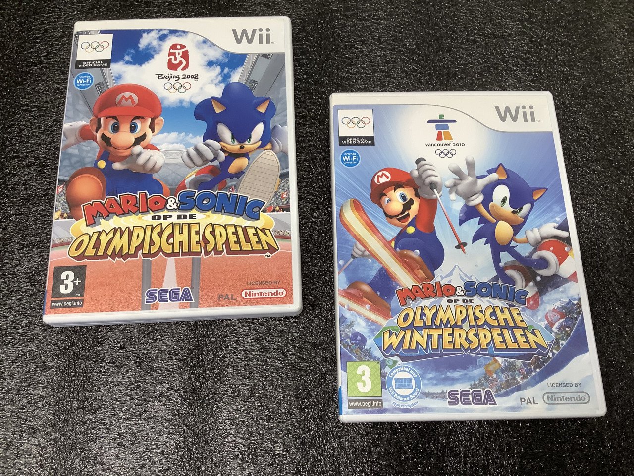 Nintendo Wii spel :Mario & Sonic op de Olympische Spelen + Winterspelen