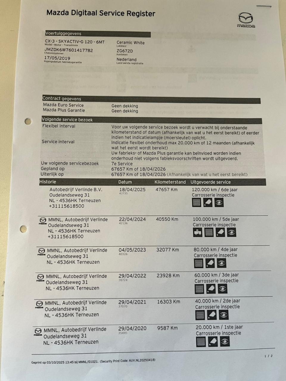 Mazda Cx-3 2.0 skyactiv-g 120 gt-m|bose|rijklaar