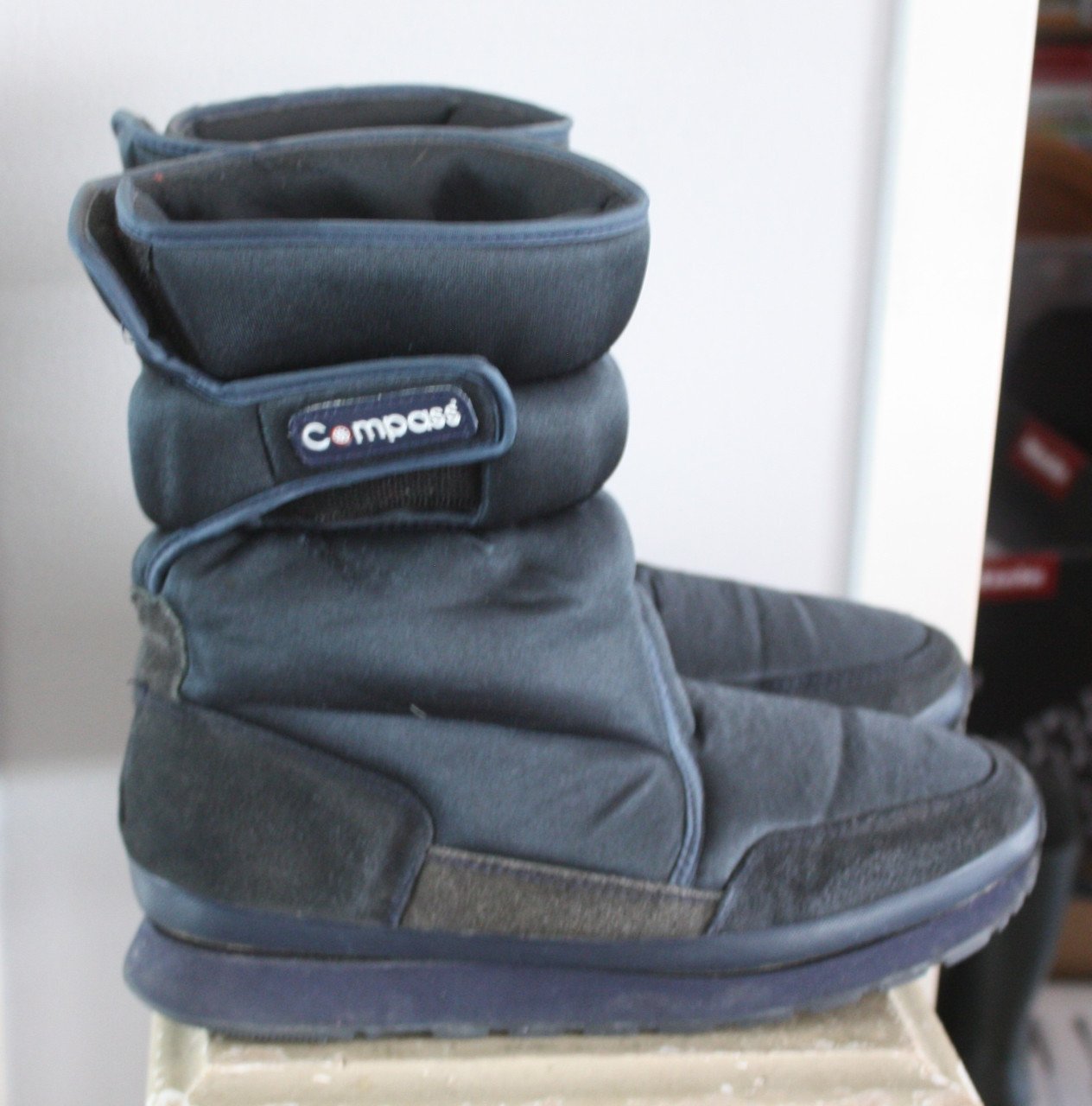 Blauwe snowboots maat 44