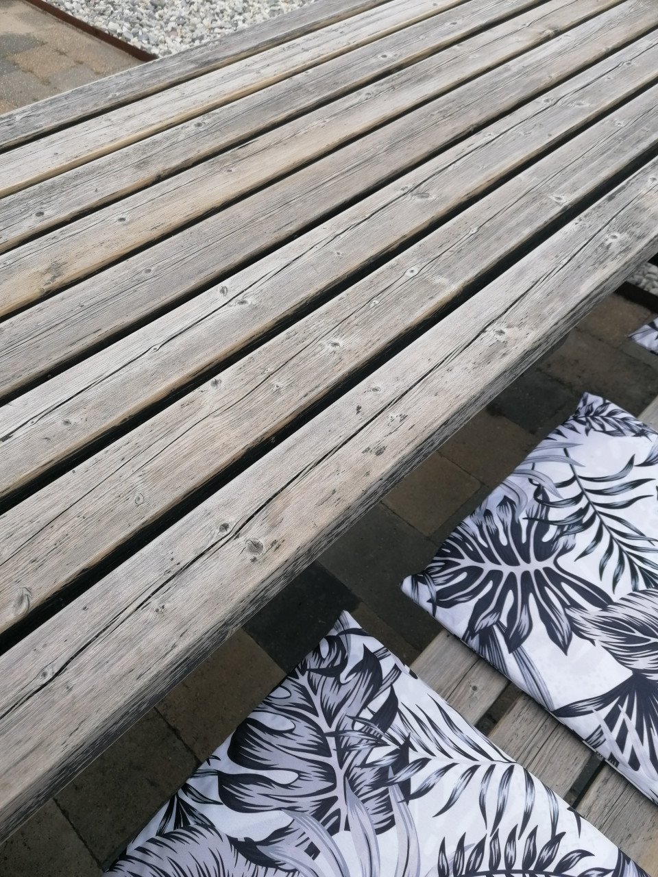 Zware picknicktafel