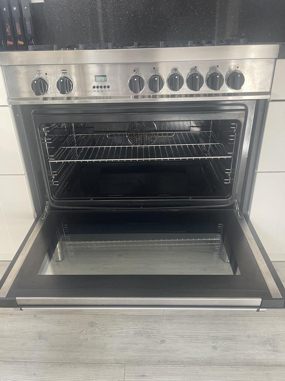 Gasfornuis  breedte 90 cm