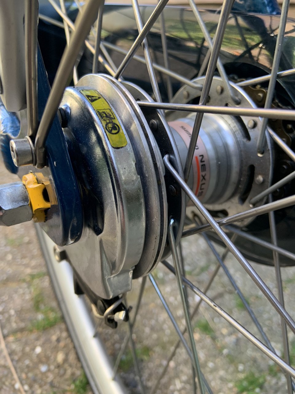 Damesfiets Montego Urban Style. 3 versn. rollerbrakes, verlichting enz.