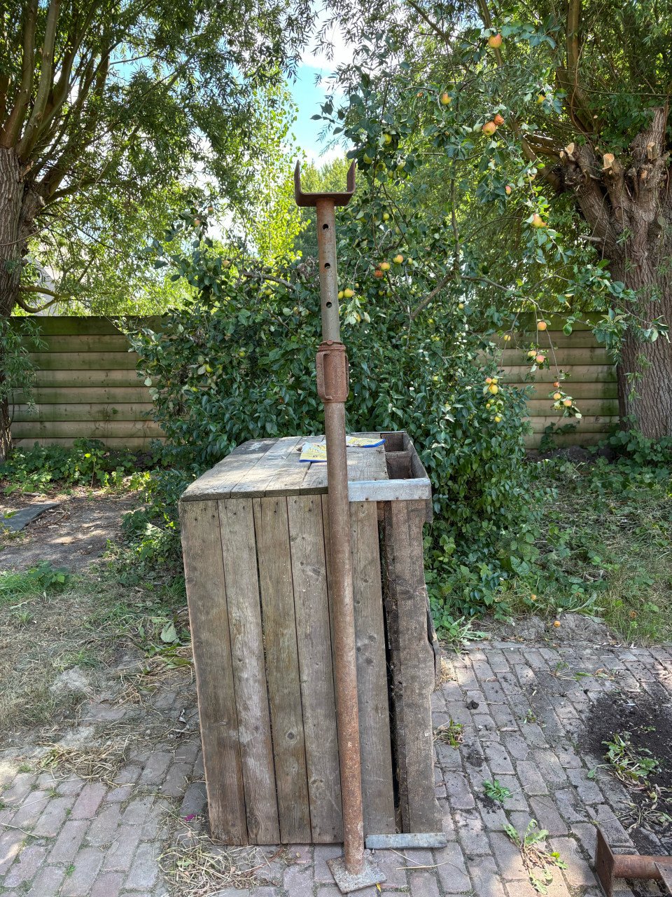 Stempels in hoogte verstelbaar