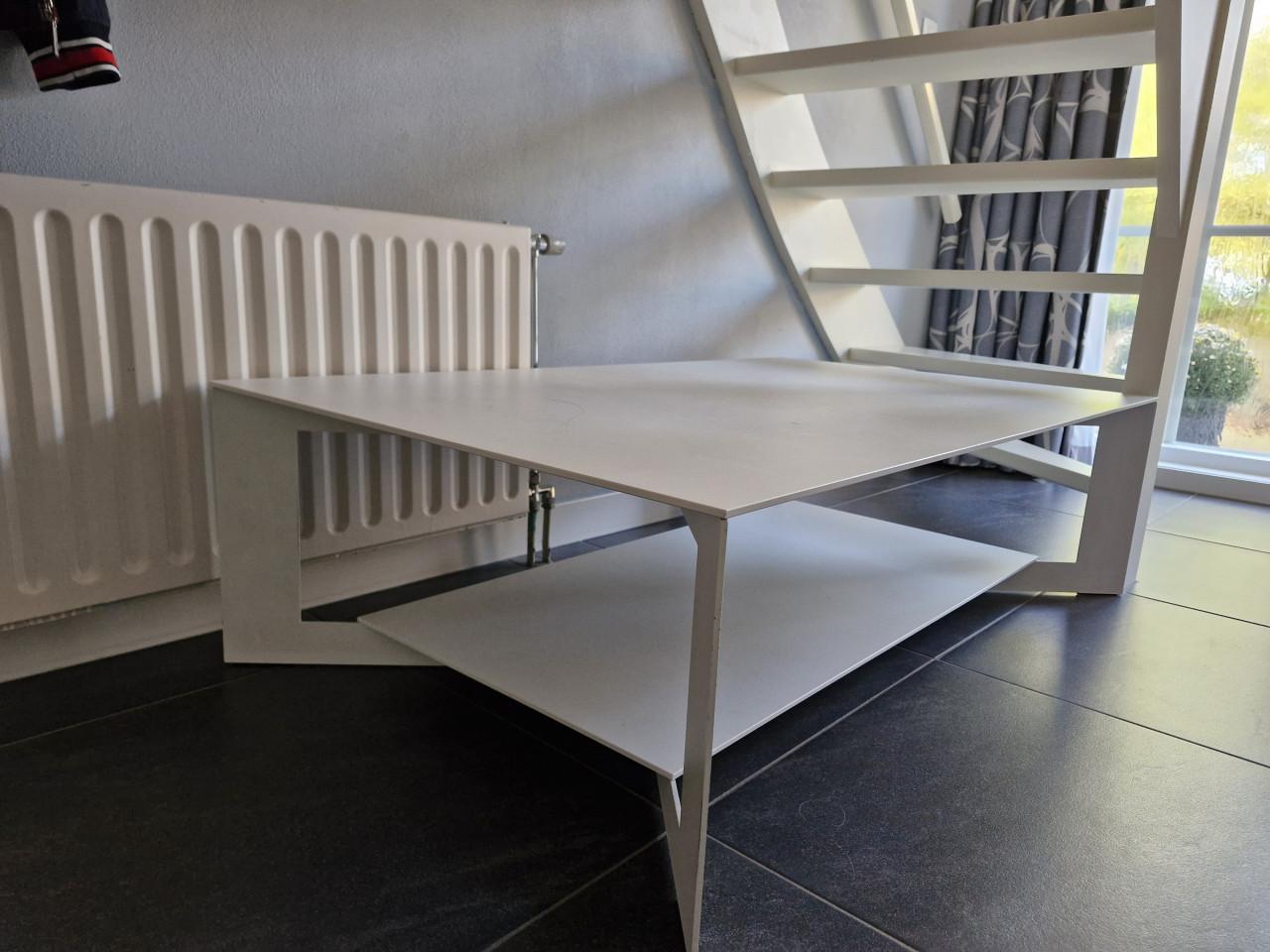 Moderne salontafel wit