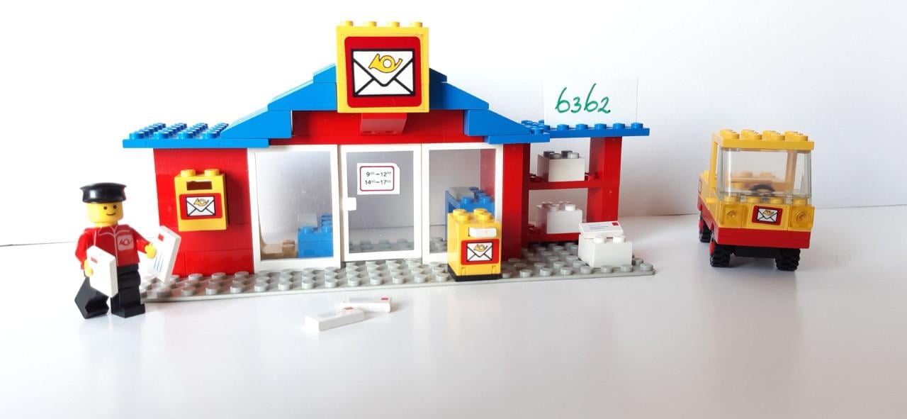 Lego Classic town 6362: postkantoor  De set is zoals op de foto's te zien i