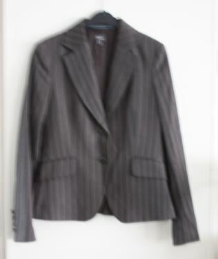 Bruine streepen blazer  maat 38