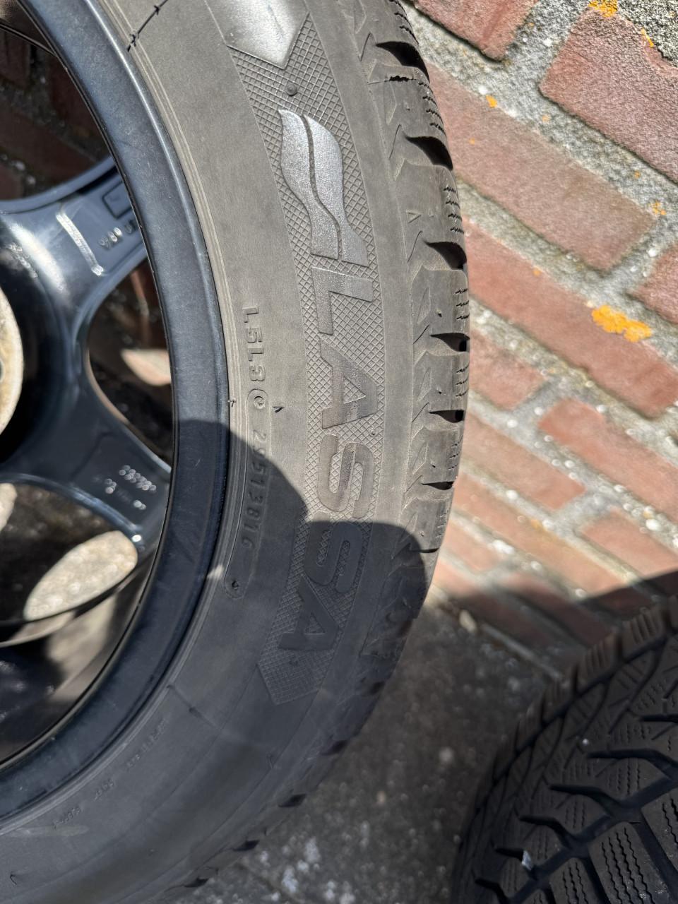 Borbet velgen met winterbanden