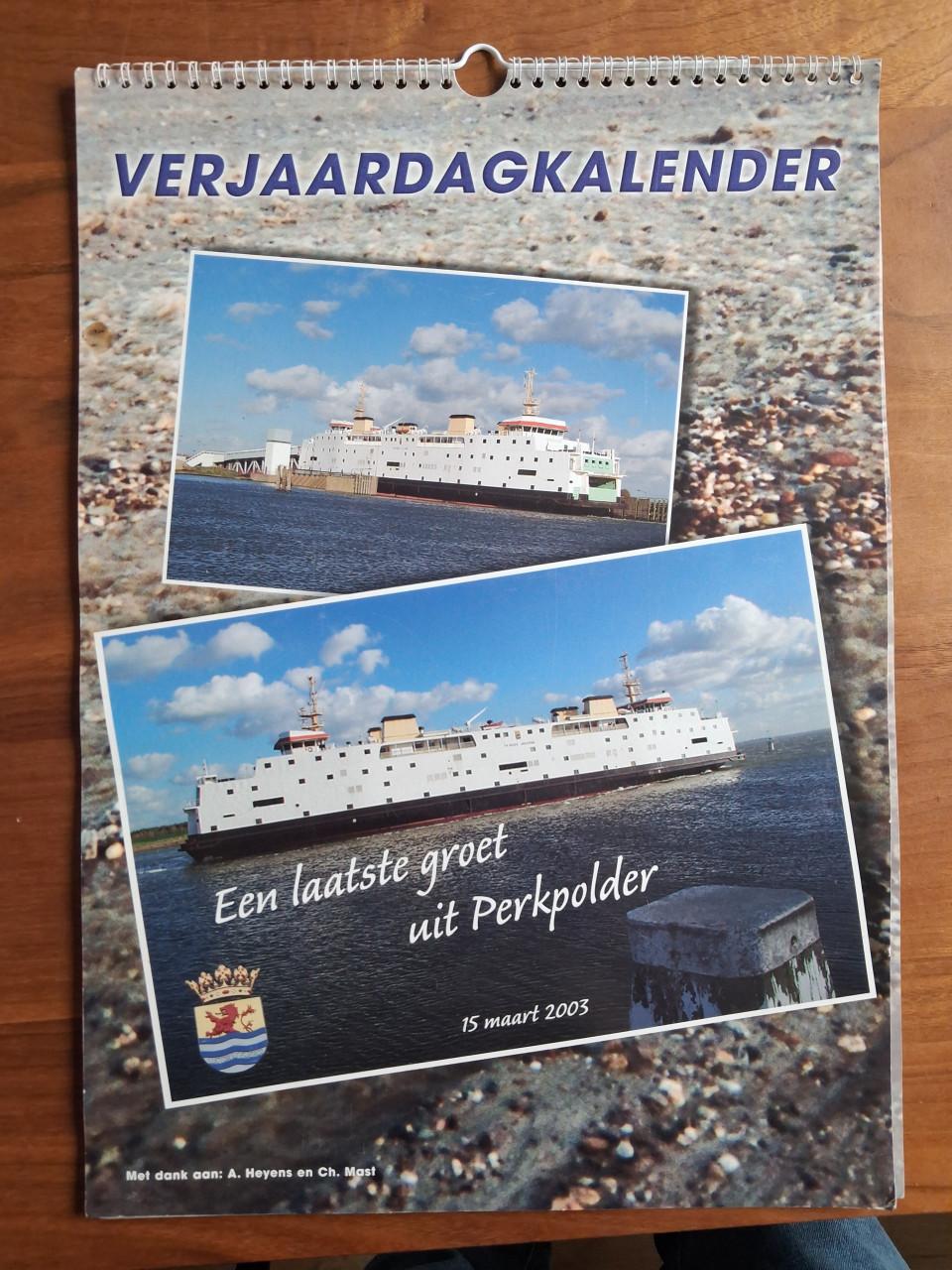 PSD Kalender 2003 als nieuw
