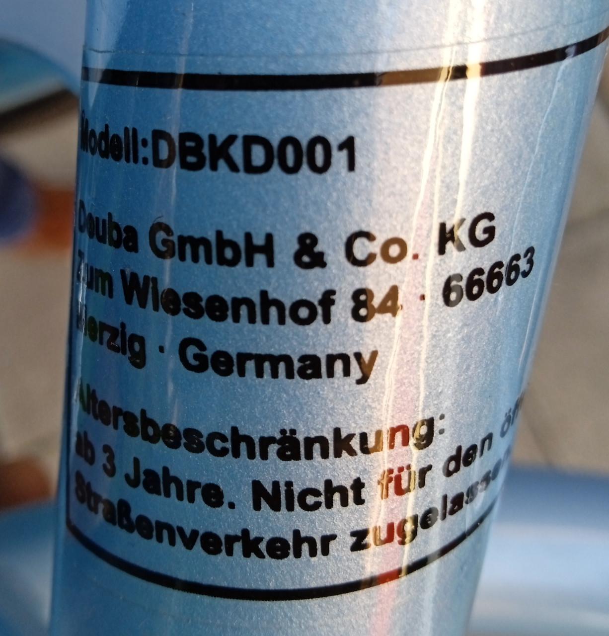 Nog zeer mooie driewieler met trekstang,