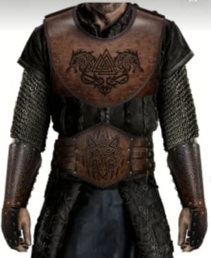 Nieuwe bruine Viking set  voor o.a. Elfia/Elftopia
