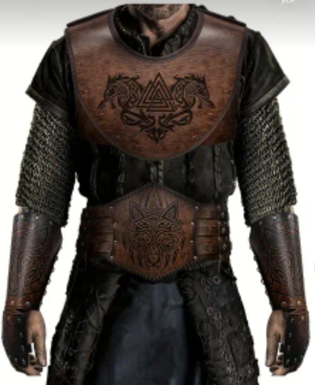 Nieuwe bruine Viking set  voor o.a. Elfia/Elftopia