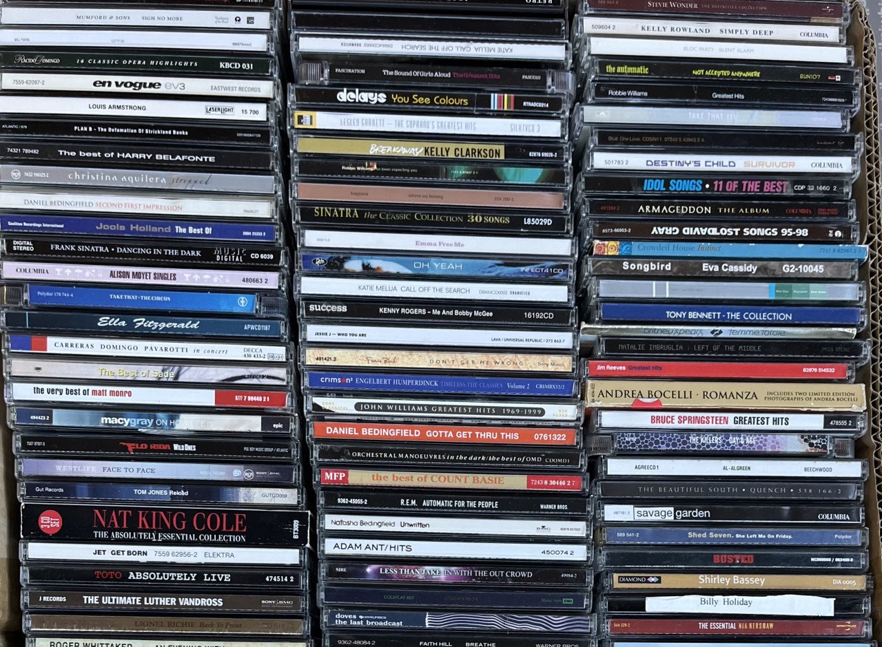 Toffe cd’s voor maar ‘n euro per stuk