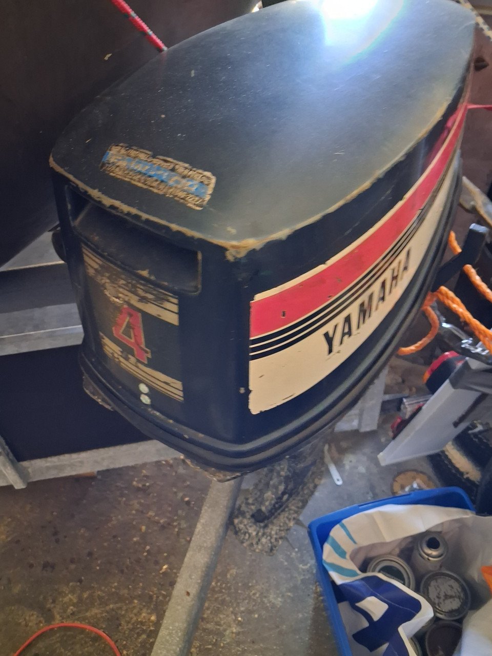 Te Koop Trailer met motorbootje