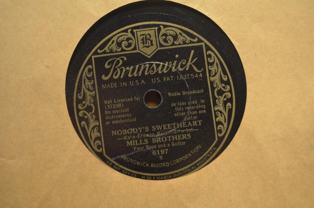 78 rpm Mills Brothers jaren '40 en '50 héél veel stuks. (2)