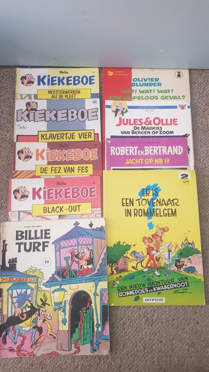 Diverse stripboeken