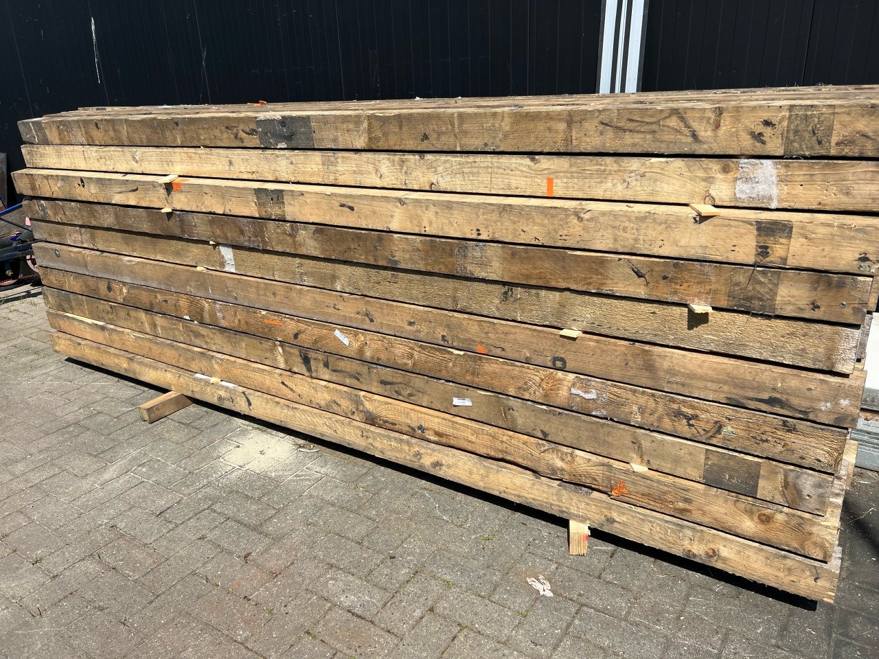 Gebruikte balken 330 cm