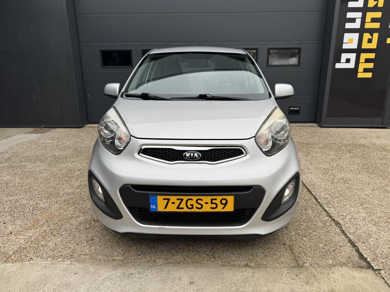 Kia Picanto 1.0 CVVT 5Drs 2015 51KW Grijs Airco Apk Nap