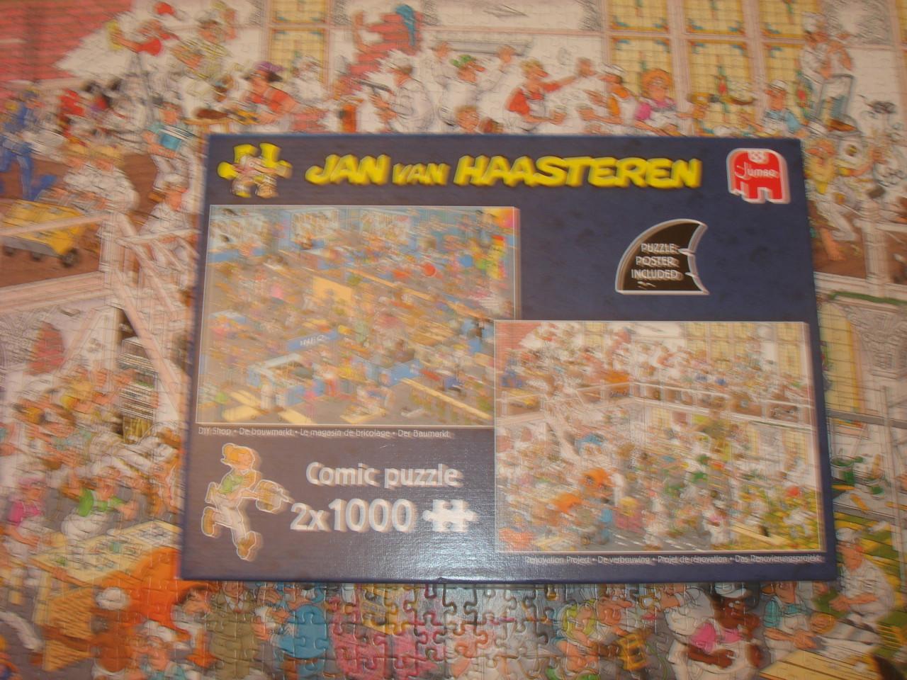 Te koop Complete Jan van Haasteren puzzels De verbouwing / De bouwmarkt