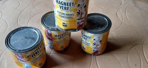 Magneetverf 4ltr donkergrijs