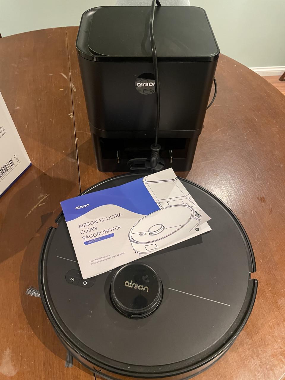 Robotstofzuiger met dweilfunctie