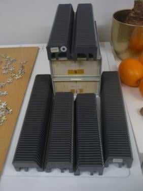 Houders en boxen voor dia's