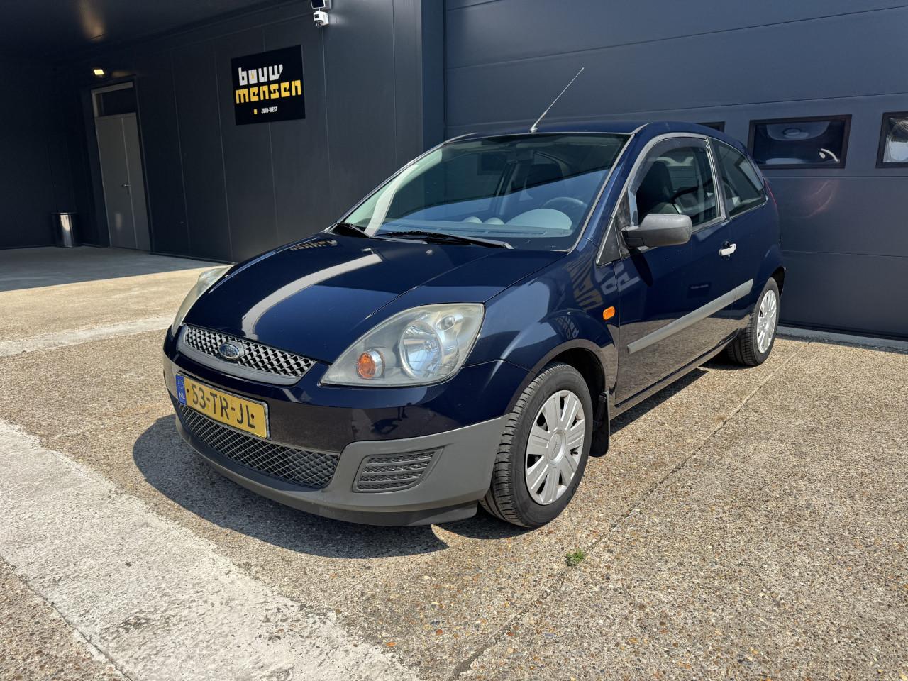 Ford Fiesta 1.3 51KW Futura 3DRS 2007 Blauw Airco Apk Nap