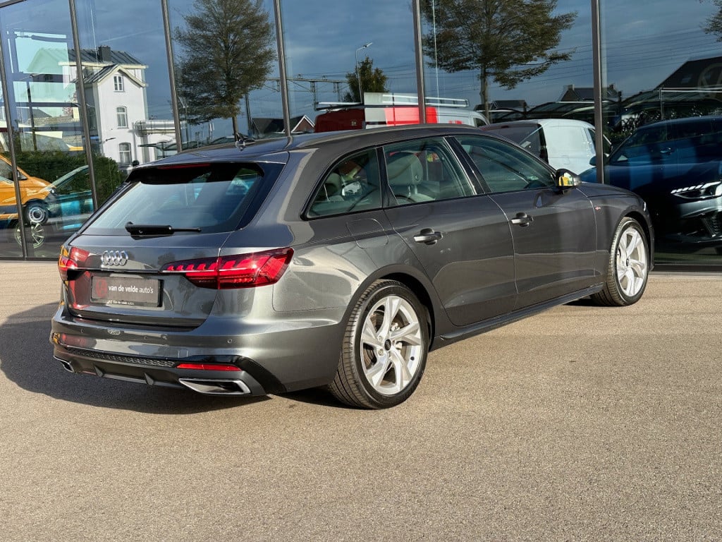 Audi A4 avant 40 tfsi 204pk s-tronic s-line | led | black optiek | virtual 