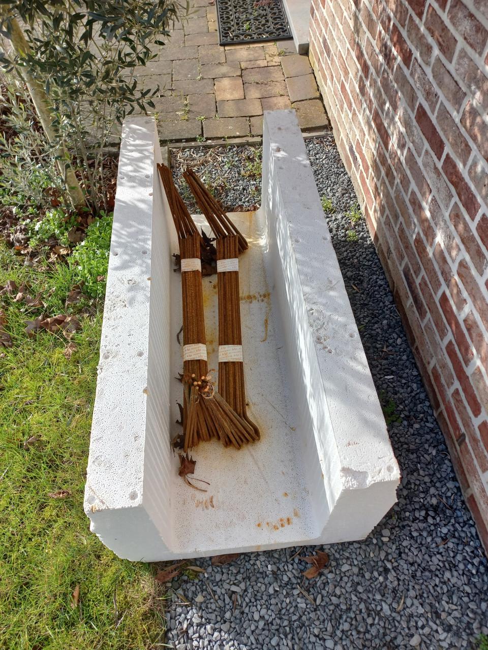 Funderingsbekisting met toebehoren