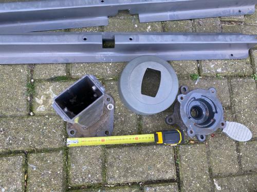 Onderdelen parasolvoet