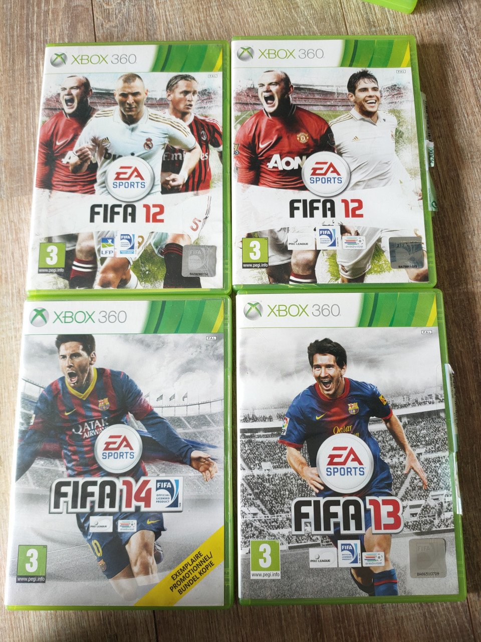 Fifa Xbox games, 11 stuks