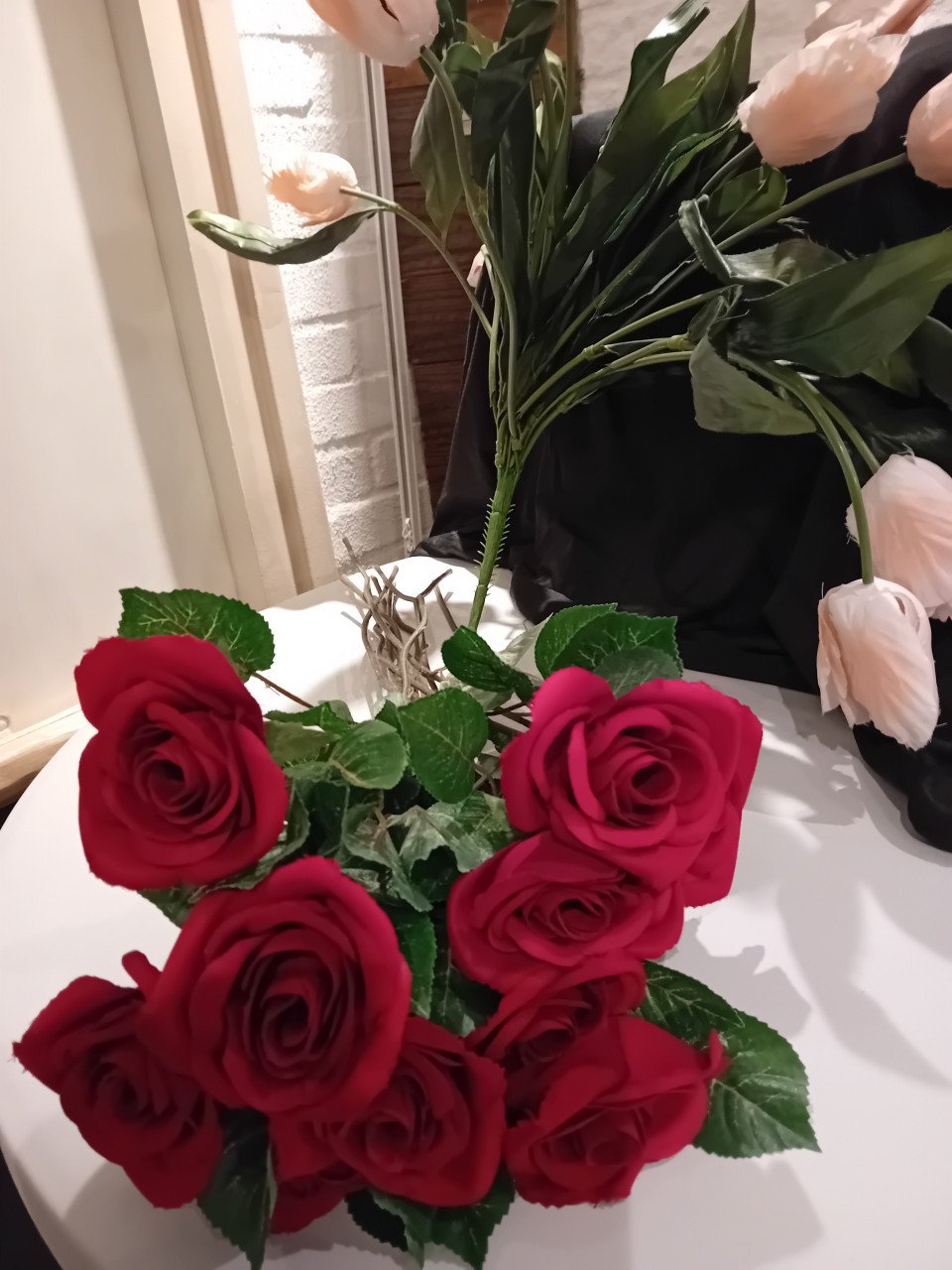 Kunstbloemen,helemaal hot