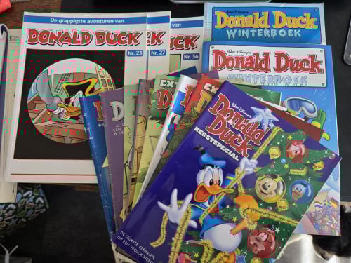 Donald Duck Set van 14 boekjes. Teab