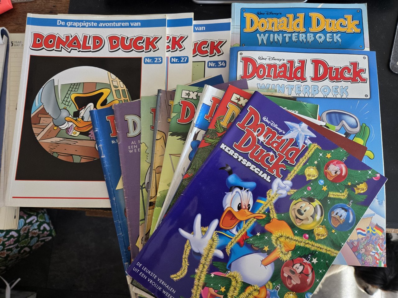 Donald Duck Set van 14 boekjes. Teab