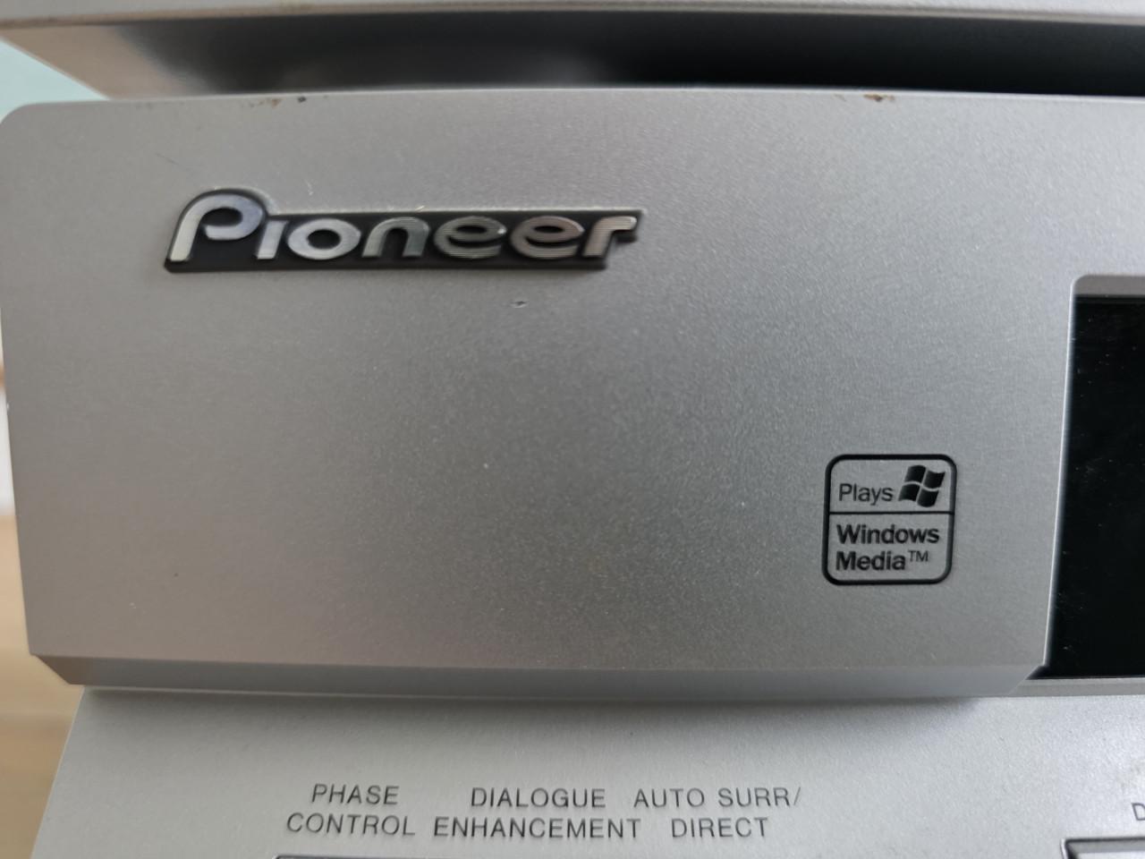 Pioneer versterker plus Sony dvd/cd speler