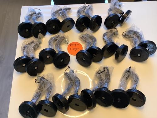 Partij nieuwe zijwieltjes. ( partij 26)