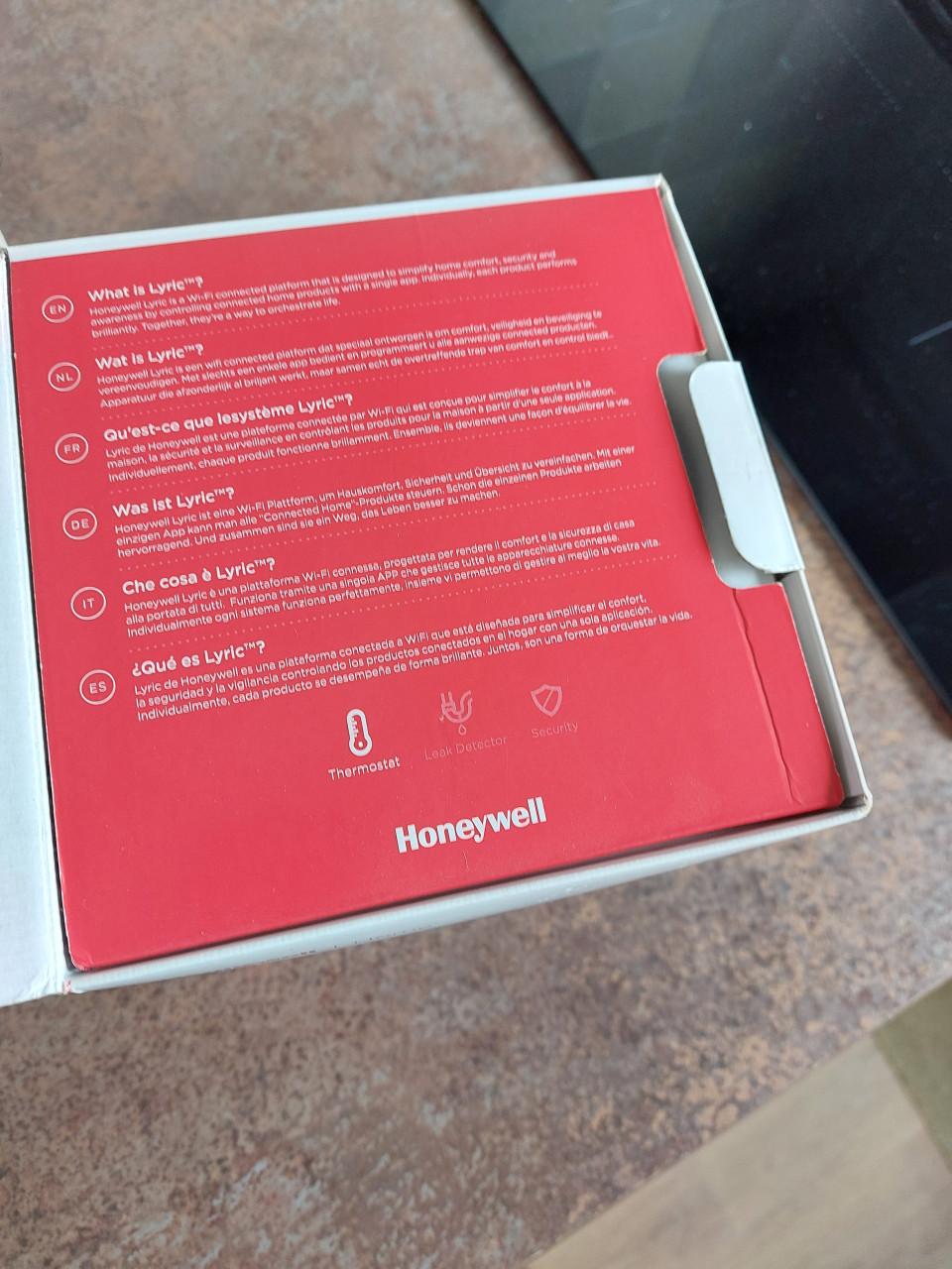 Honeywell thermostaat