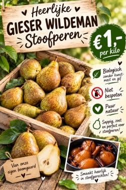Gieser Wildeman stoofperen