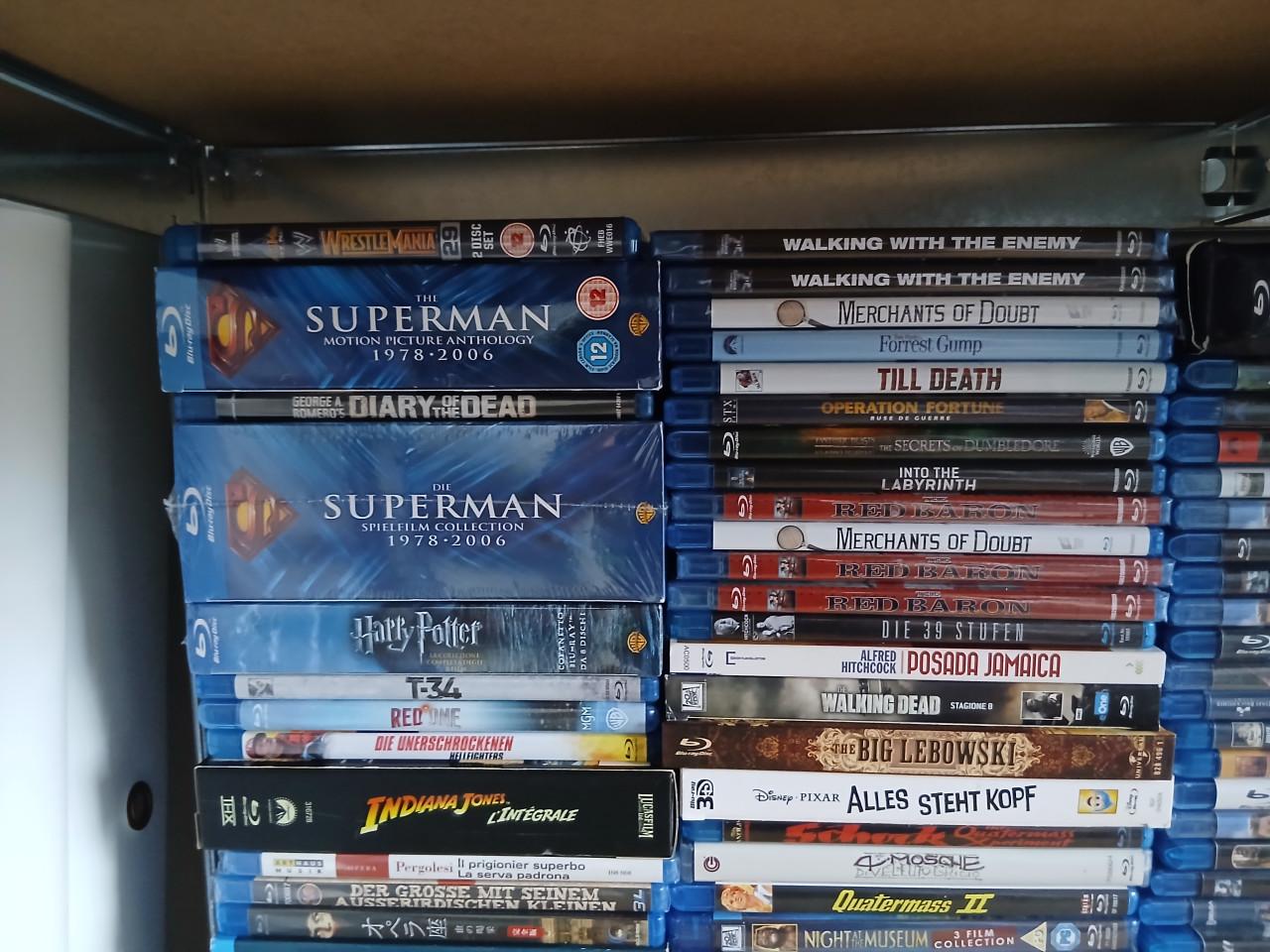 Mega collectie films blu ray 4k en dvd zie foto's