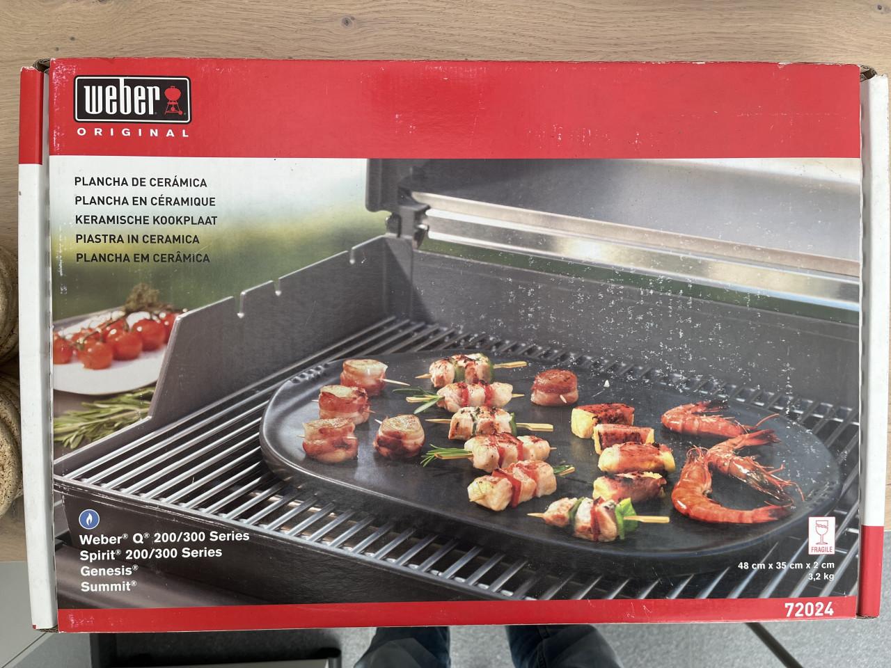 WEBER grillplaat keramisch