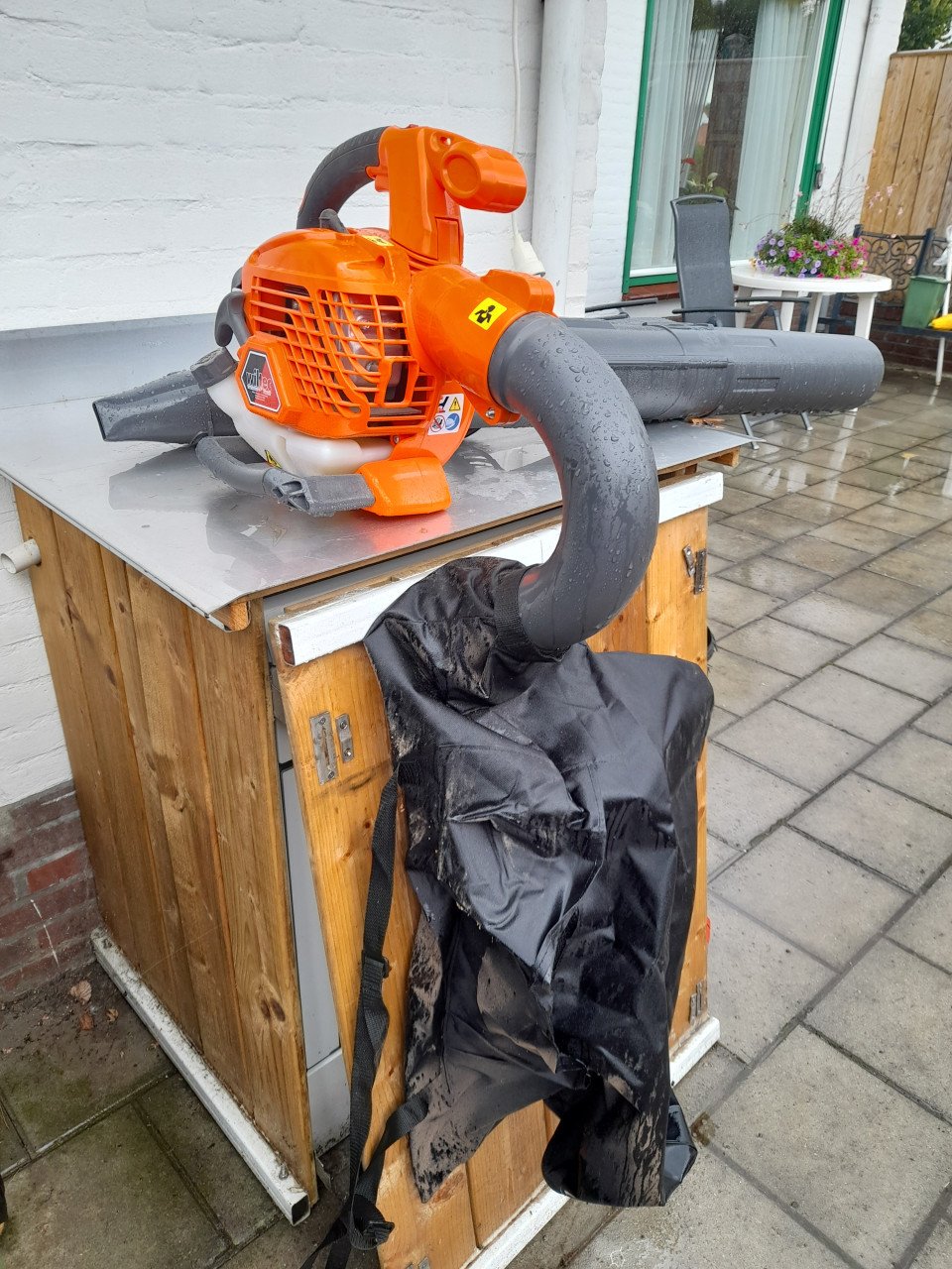 Te koop: bladblazer 3in 1