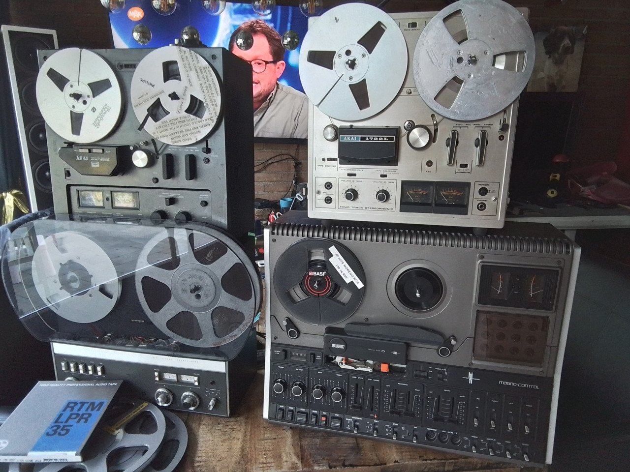 4 goede bandrecorder