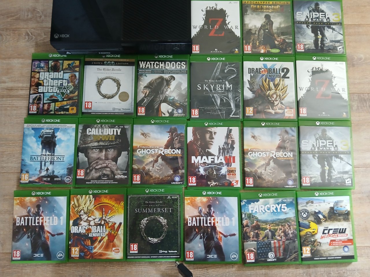 Xbox one met 21 games