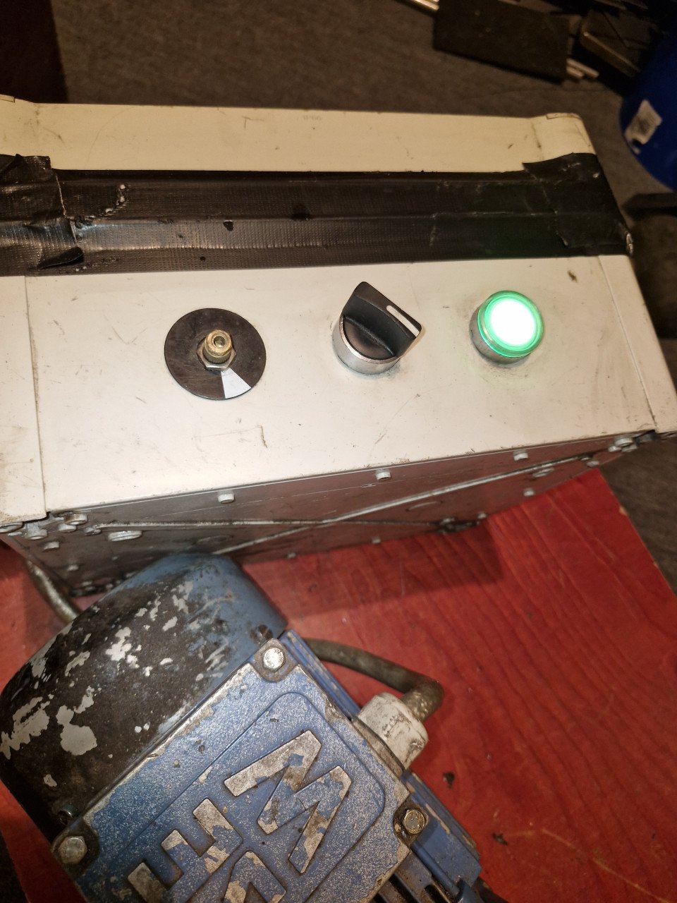 Electro moter met vertragingskast 230v