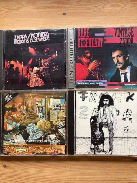 ZAPPA : CD's, DVD en boeken/naslagwerken over de artiest en zijn muziek.