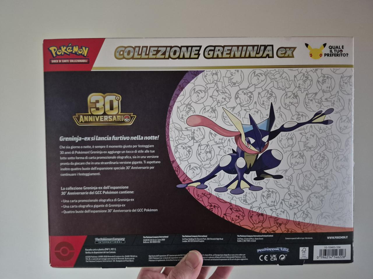 Pokemon - Mega Geninja Ex Box 30th Anniversary