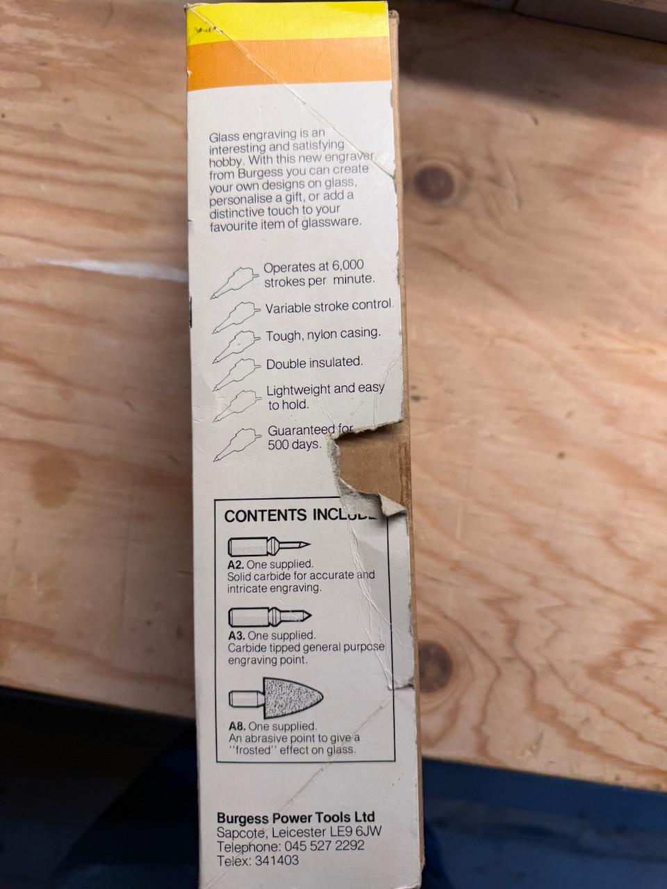 Graveermachine voor glas