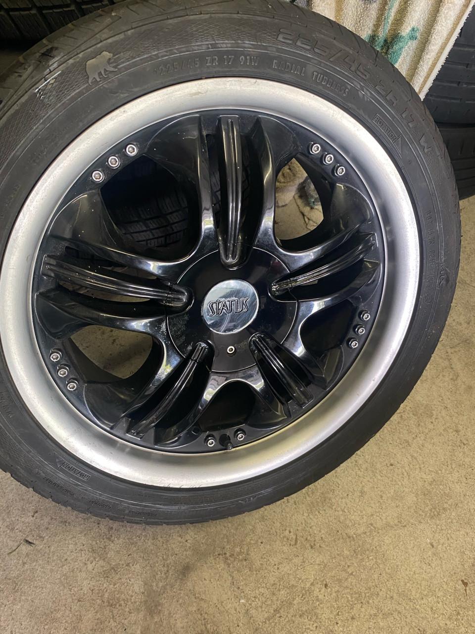 17 inch velgen multi steek