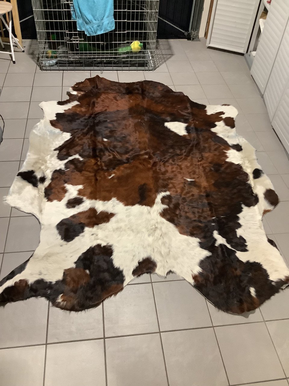 Vloerkleed koeienhuid